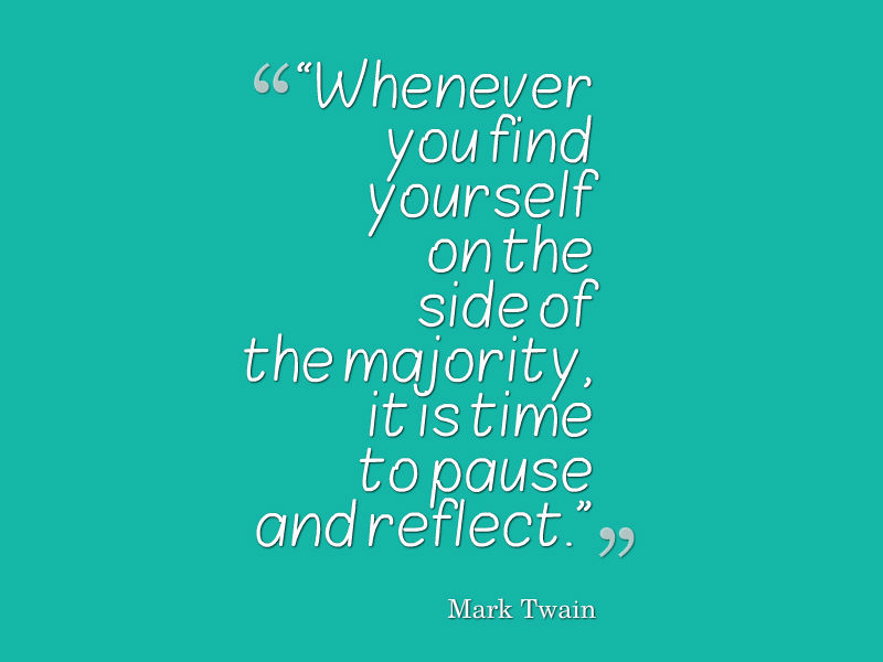 Mark Twain Quote About Finding Yourself - Awesome Quotes About Life